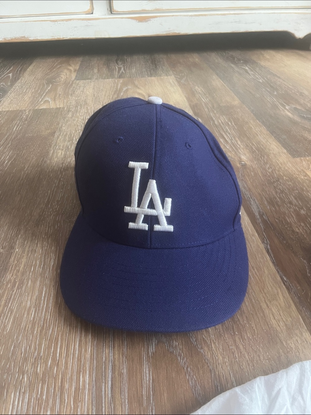 47 Kids LA Logo Cap in Navy and White